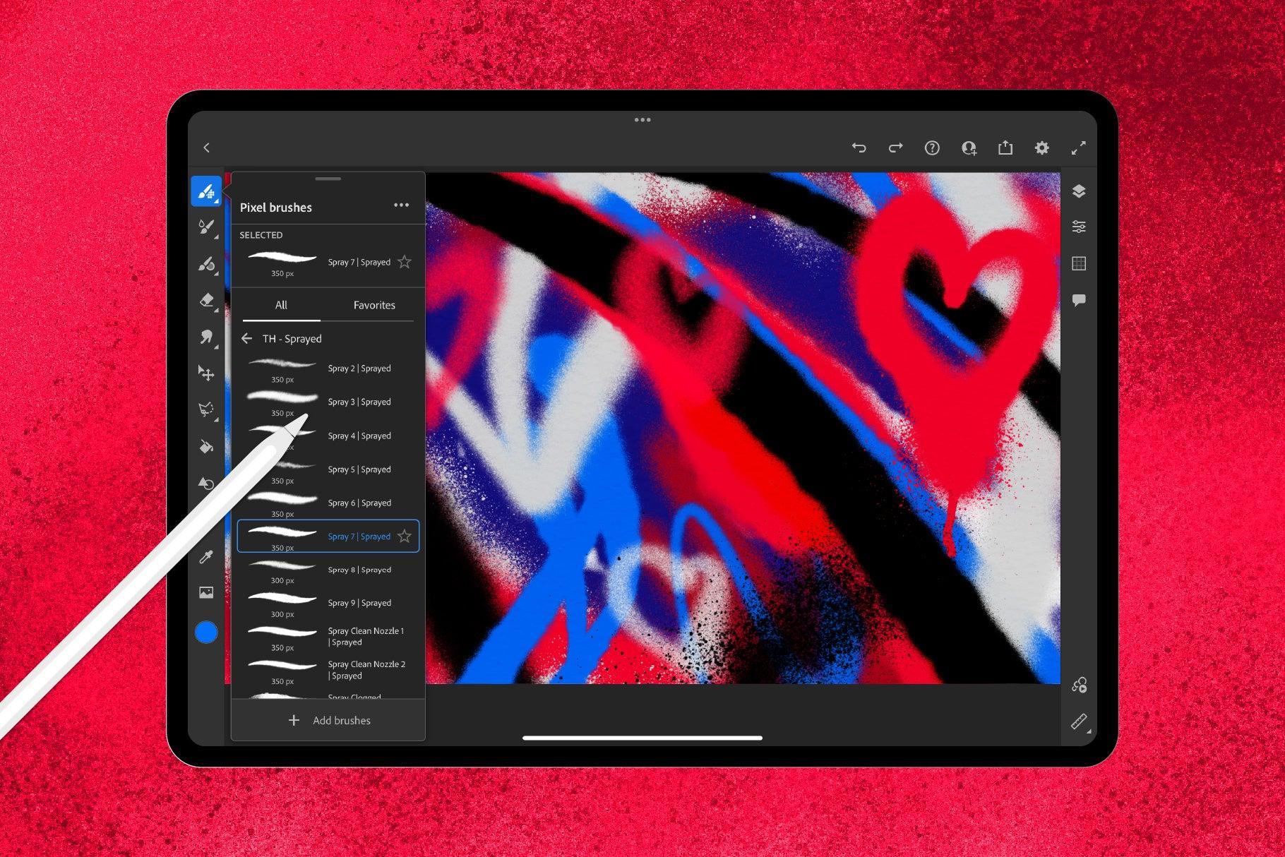 Sprayed Paint Photoshop Brushes - Tim Hankins Design 1.jpg