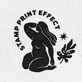 Stamp Print Effect