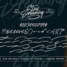 Stay Dreaming SVG Font - Set Sail Studios 1.jpg