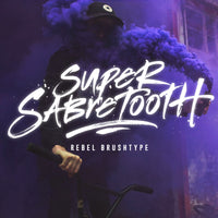 Super Sabretooth Brush Font