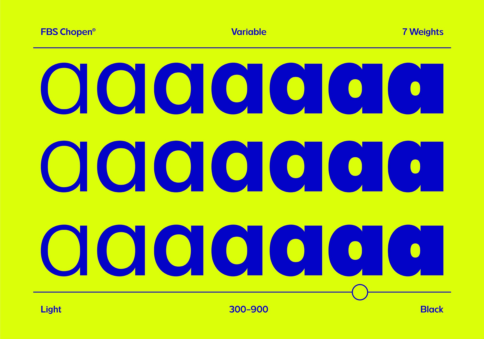 FBS Chopen - Font Family