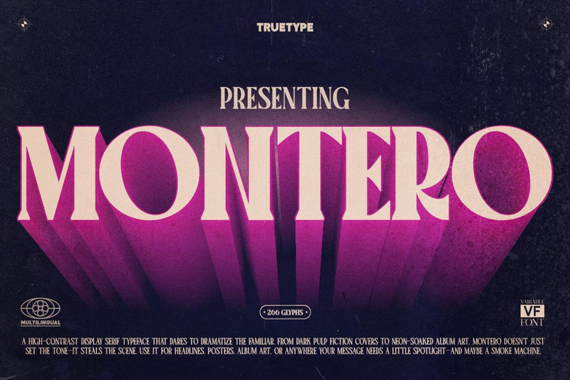 TT Montero Serif Condensed