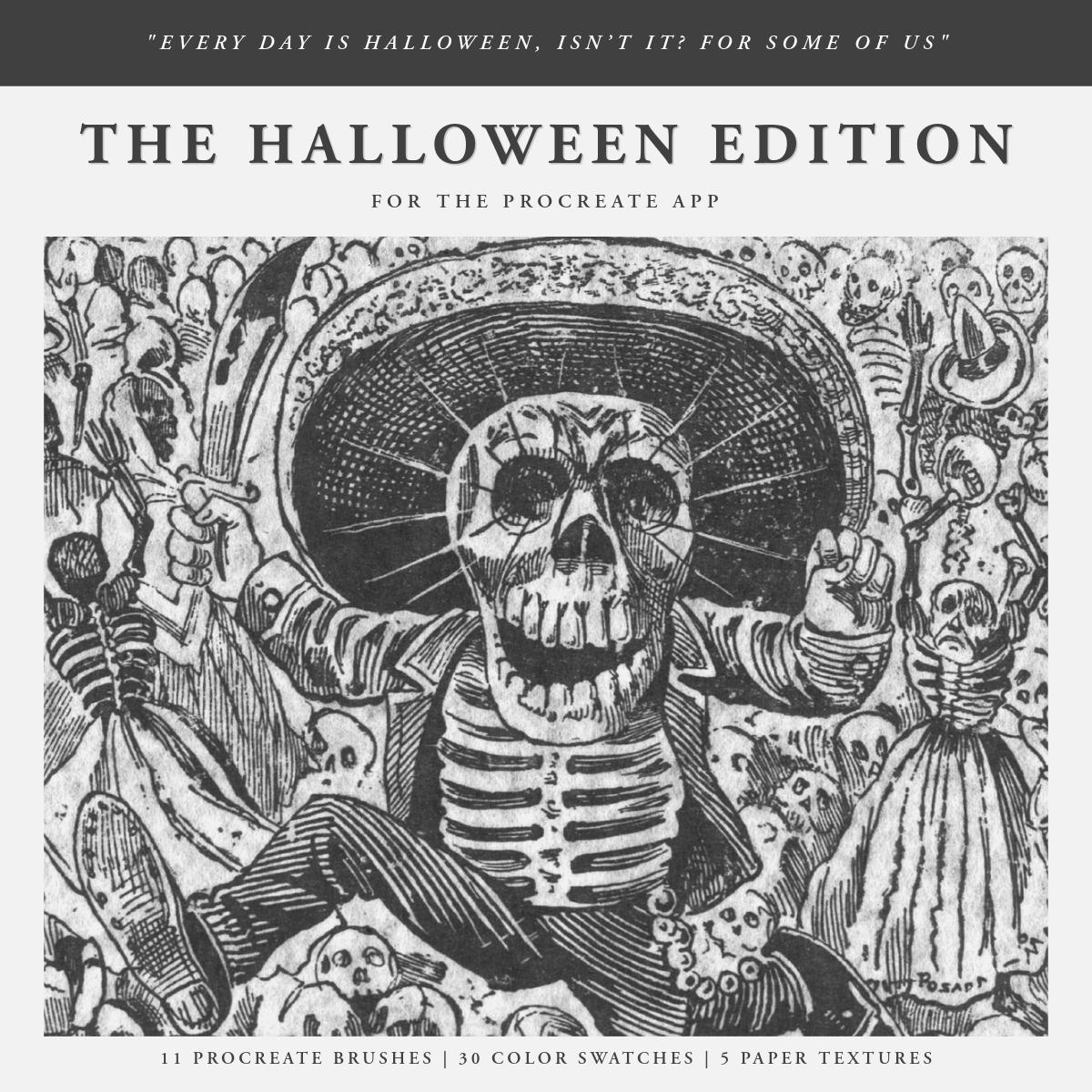 The Halloween (2025) Procreate Kit - Digi Life 1.png