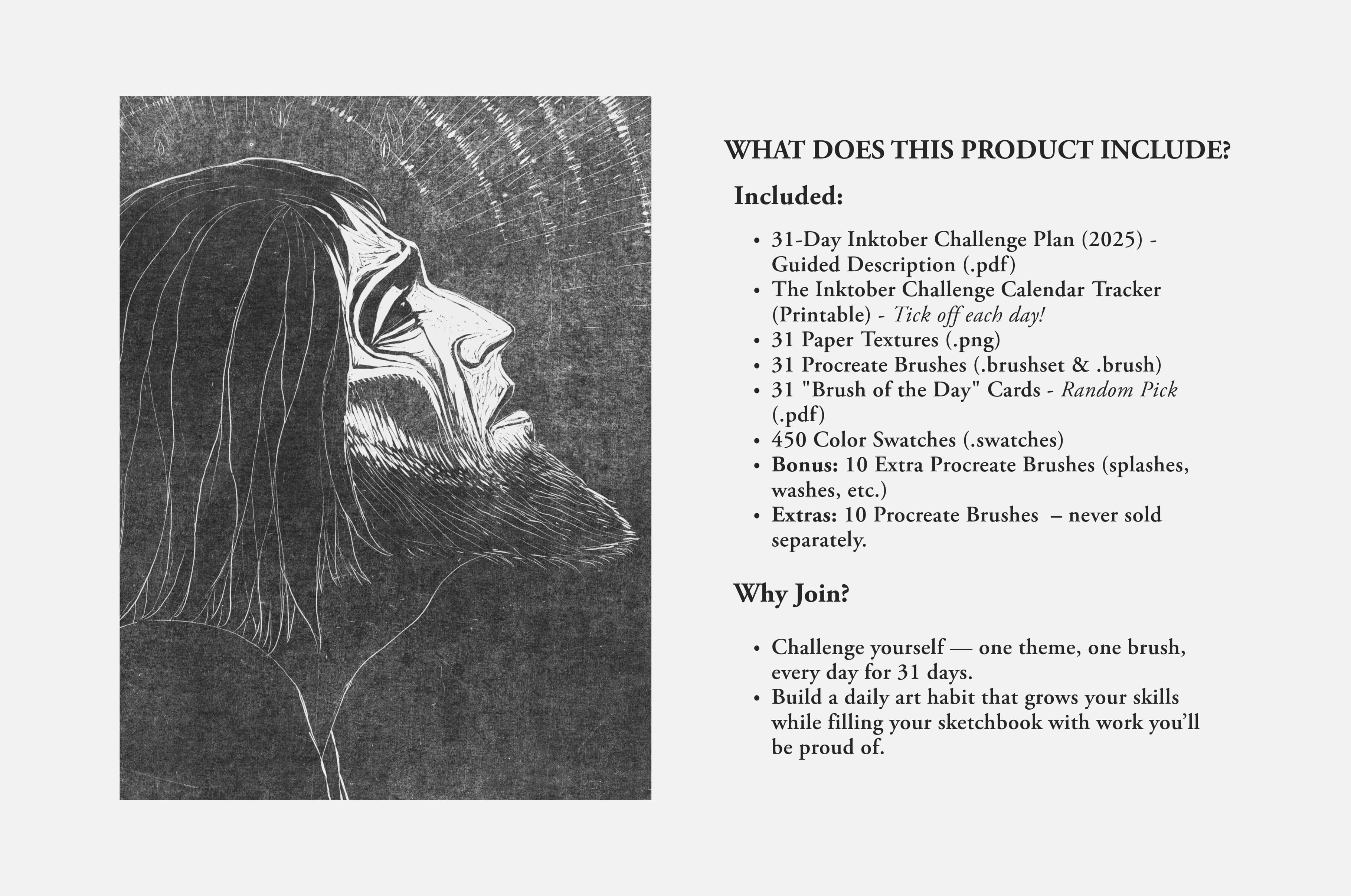 The Inktober Challenge (2025) Procreate Kit - Digi Life 3.jpg