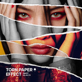 Torn Paper Photo Effect