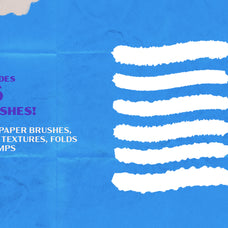 Torn Paper Photoshop Brushes - Tim Hankins Design 2.jpg