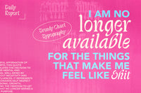 Trendy Chart - Unique Serif