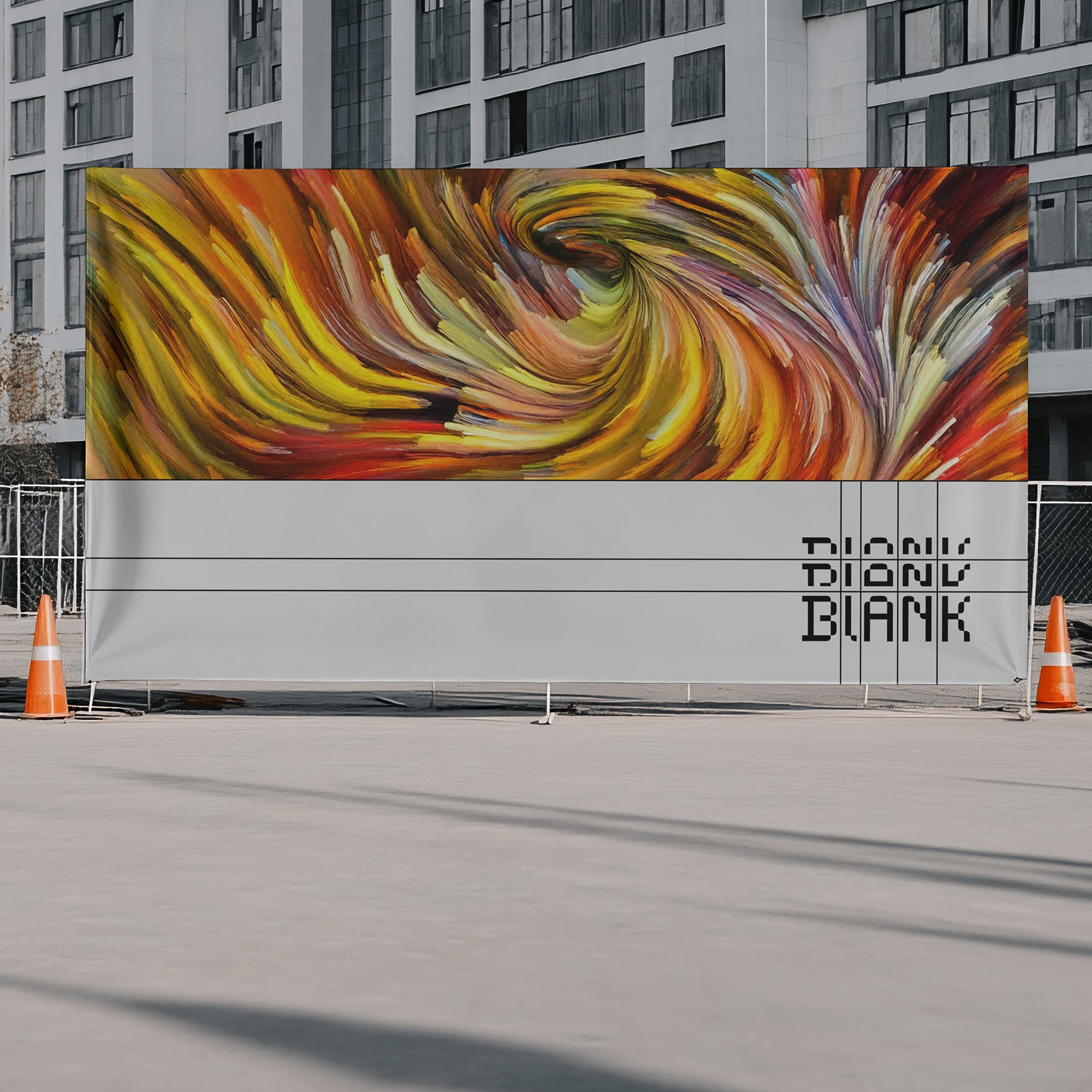 City Development Poster Mockup