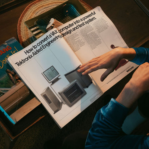 Magazine Mockup — Retro Study
