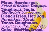 NIMBU — Food Font Family