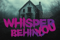 BEWARE HORROR — Creepy Scary Halloween Font