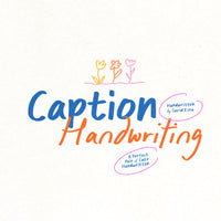 Caption Handwriting - Cute Font Duo