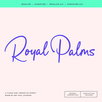Royal Palms Font