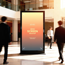 Vertical Office Digital Signage Mockup - Pixelbuddha 2.jpg