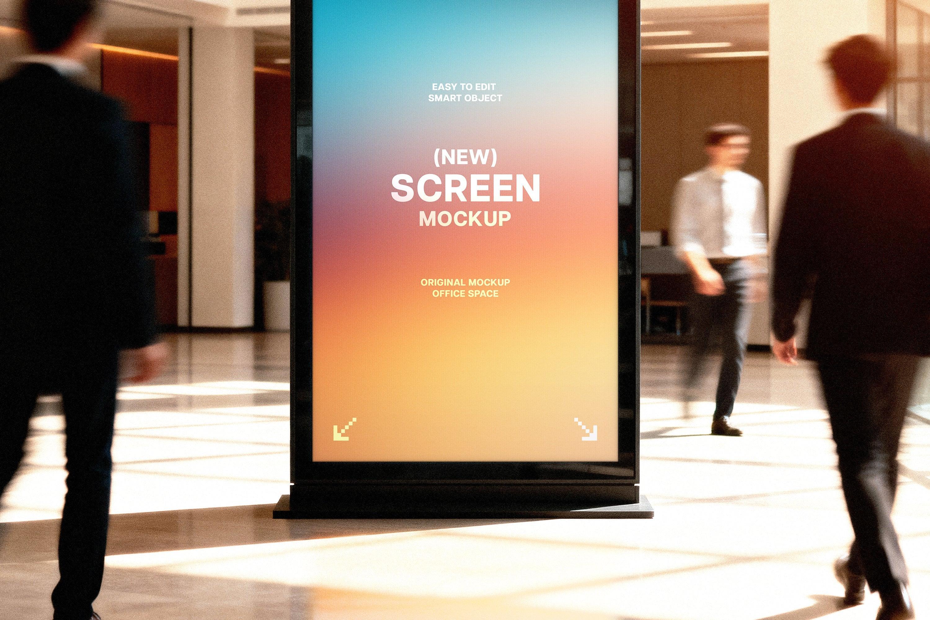Vertical Office Digital Signage Mockup - Pixelbuddha 3.jpg
