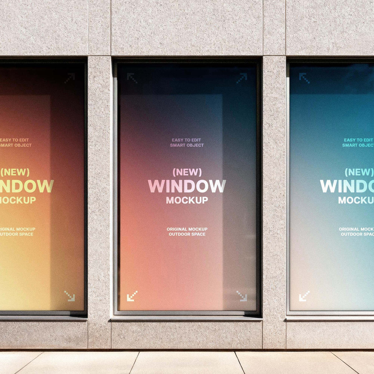 Vertical Storefront Windows Mockup by Pixelbuddha – Studio 2am