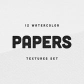 Watercolor Paper Textures Collection