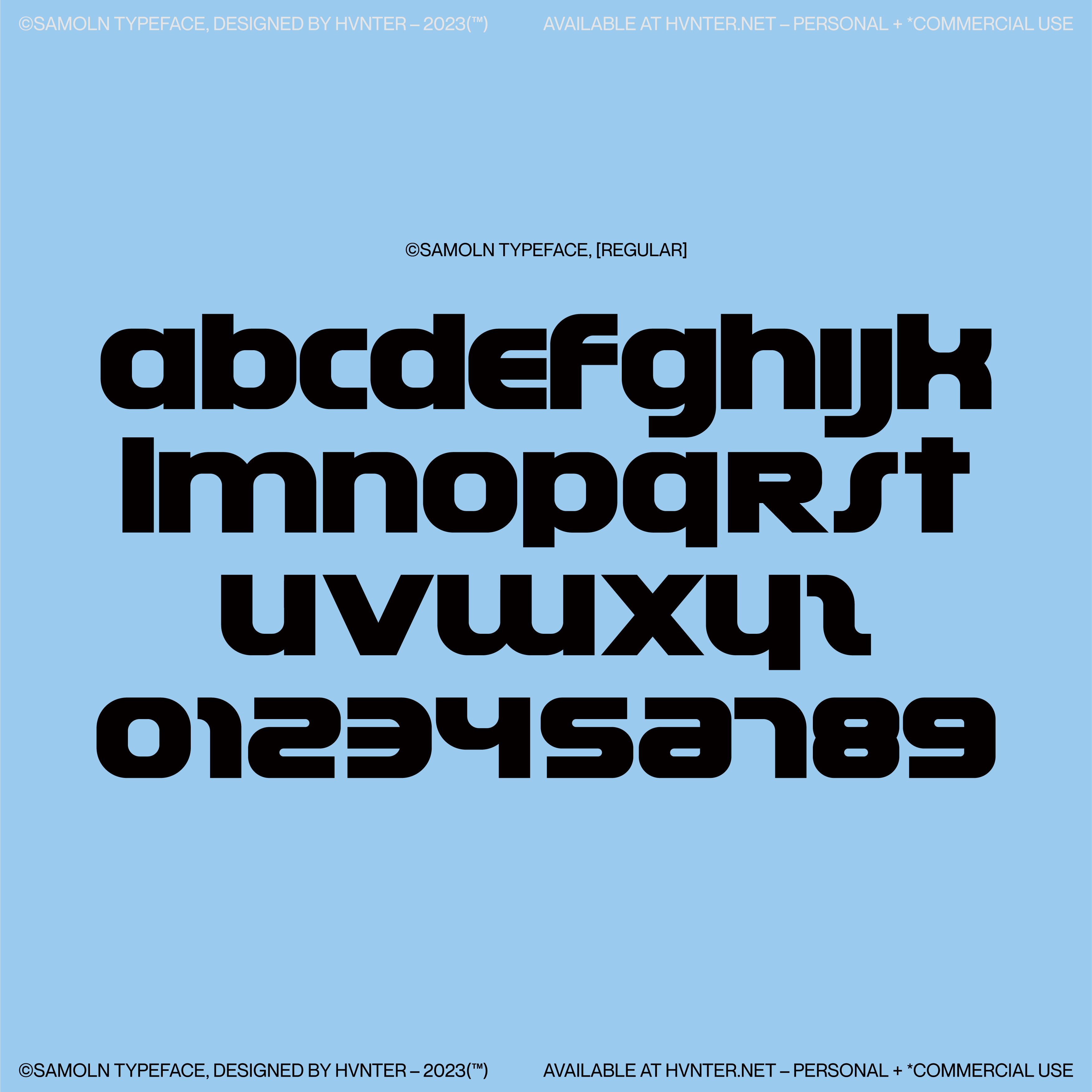 Samoln Typeface