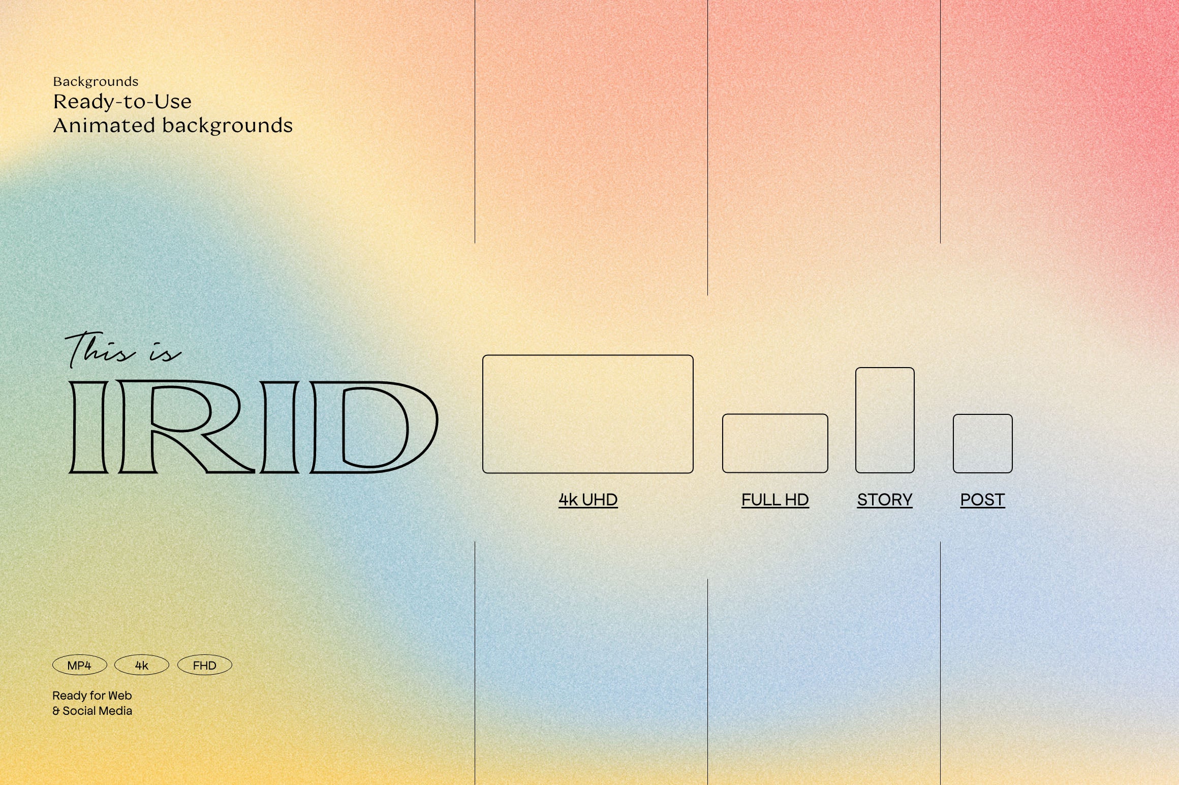 Irid - Animated Gradients