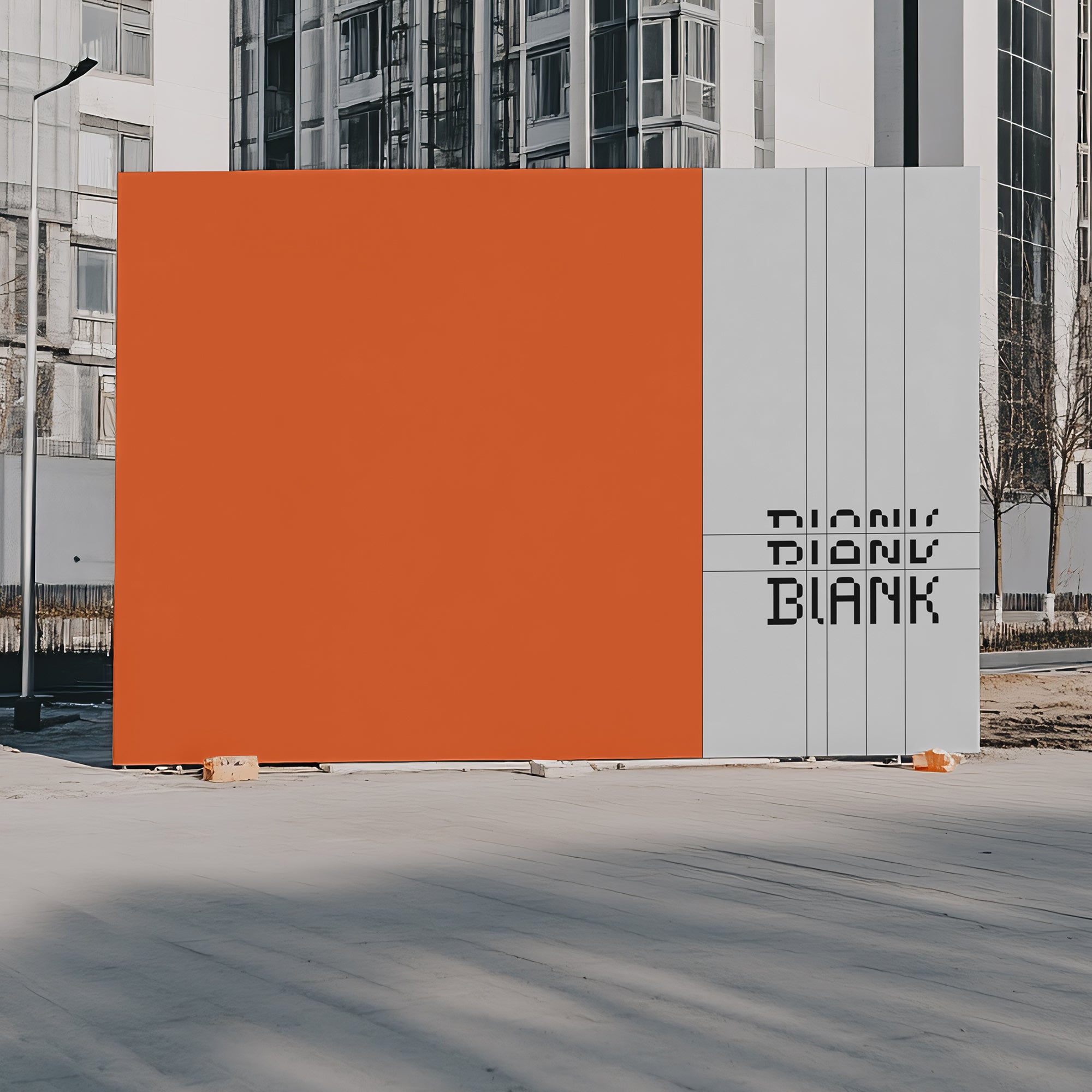 Street View Billboard Mockup