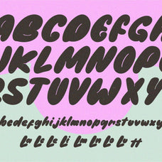 Abromies - Bold Fat Font
