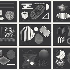 Abstract 100 Universal Vector Object