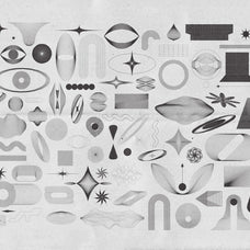 Abstract Boho Linear Vector Shapes