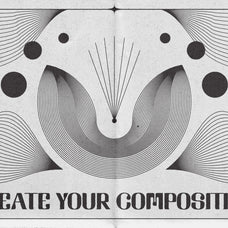 Abstract Boho Linear Vector Shapes