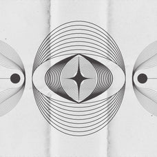 Abstract Boho Linear Vector Shapes