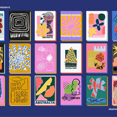 Abstract Collage Vector Clipart Set
