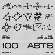 Abstract Drawings Asset Pack by Jason Santos, preview 5