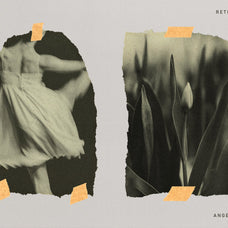Abstract Kraft Paper Collage Kit