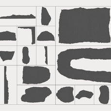 Abstract Kraft Paper Collage Kit