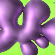 Abstract Retro Blobs Elements