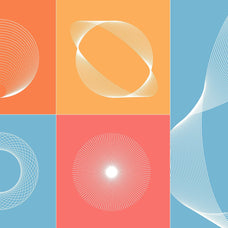 Abstract Twirls Elements Pack