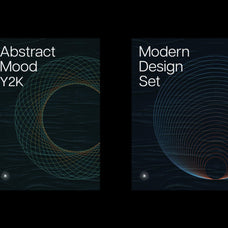 Abstract Twirls Elements Pack