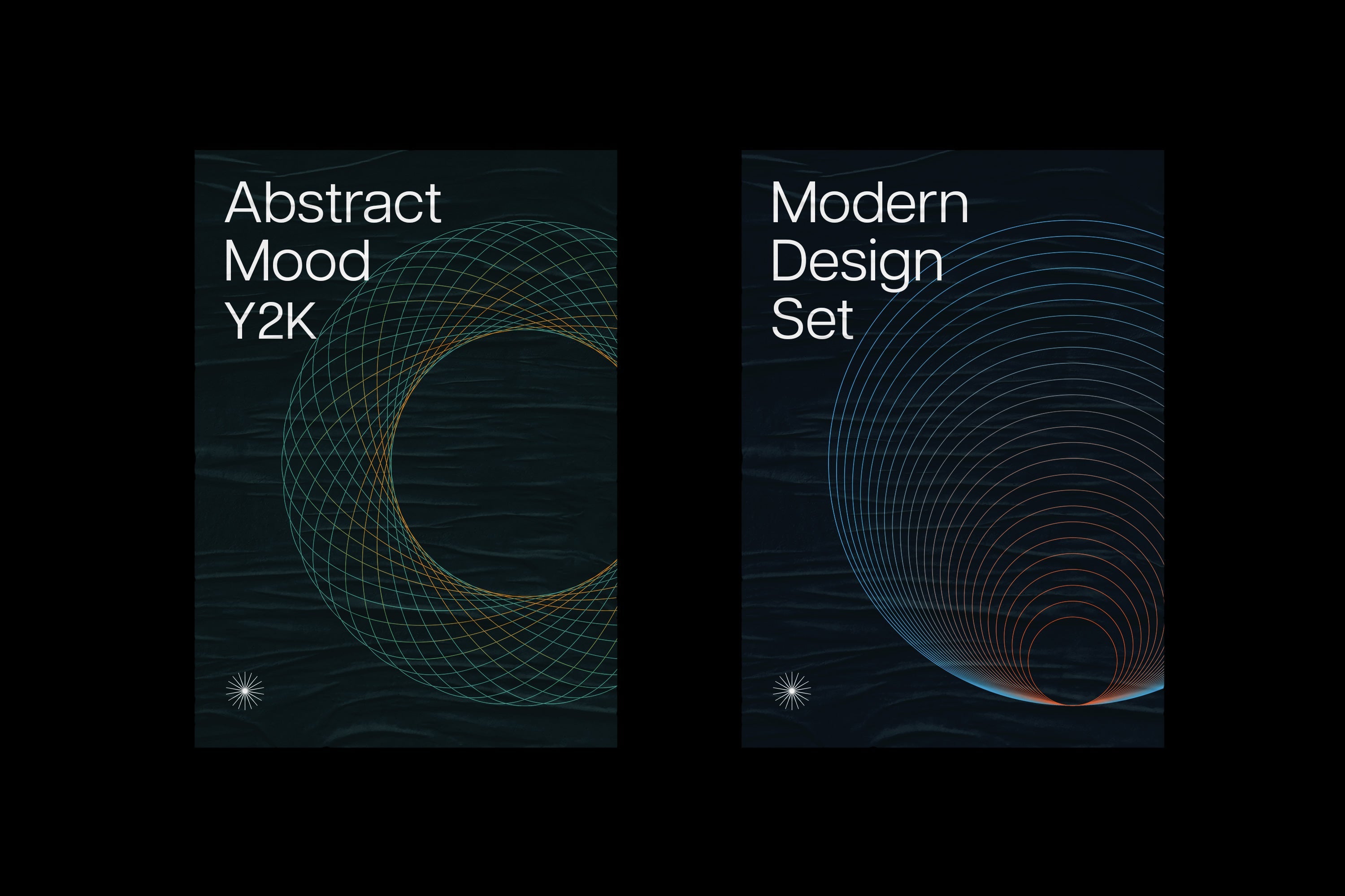 Abstract Twirls Elements Pack