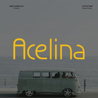 Acelina – Monoline Sans Serif