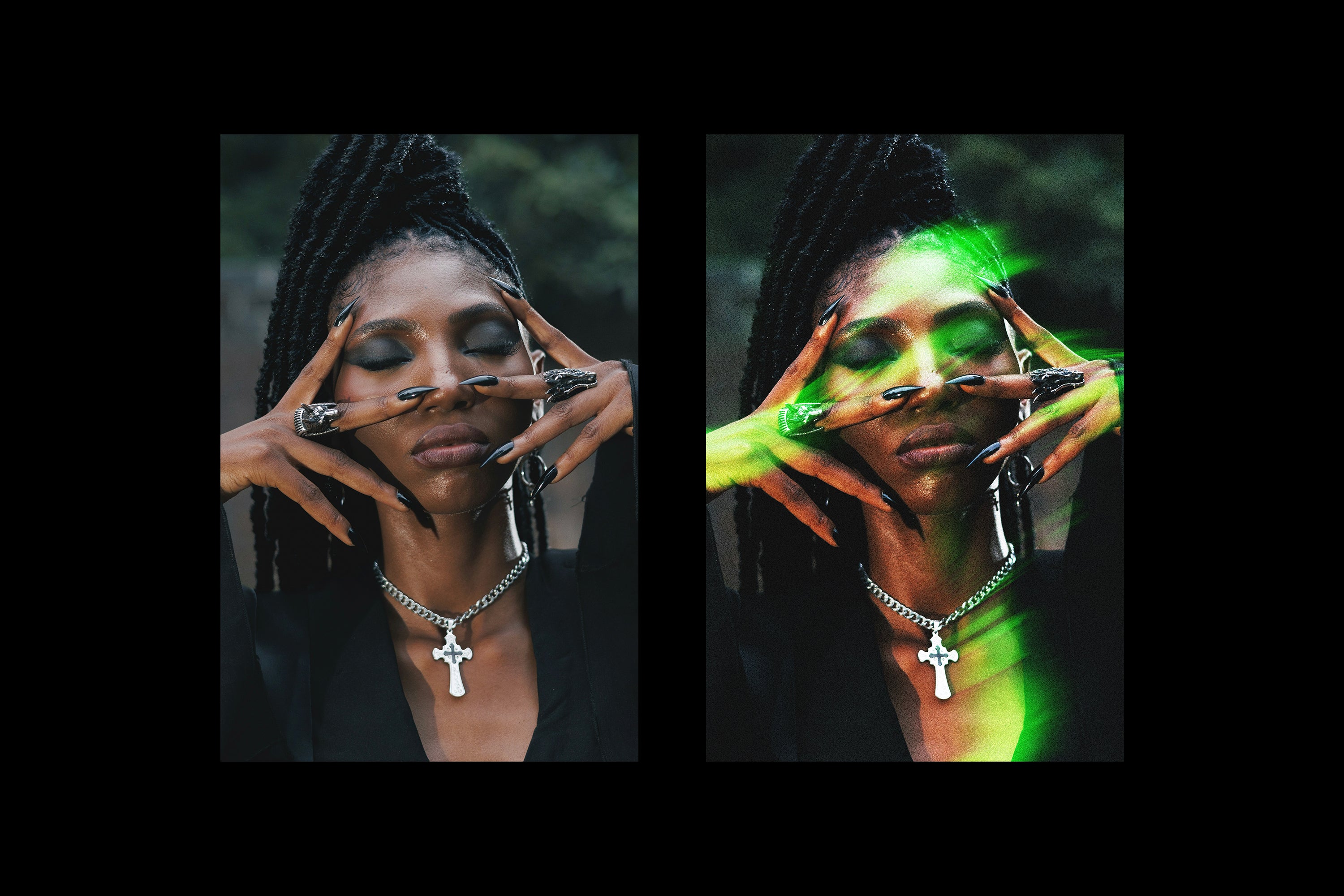 Acid Blur Photo Effect