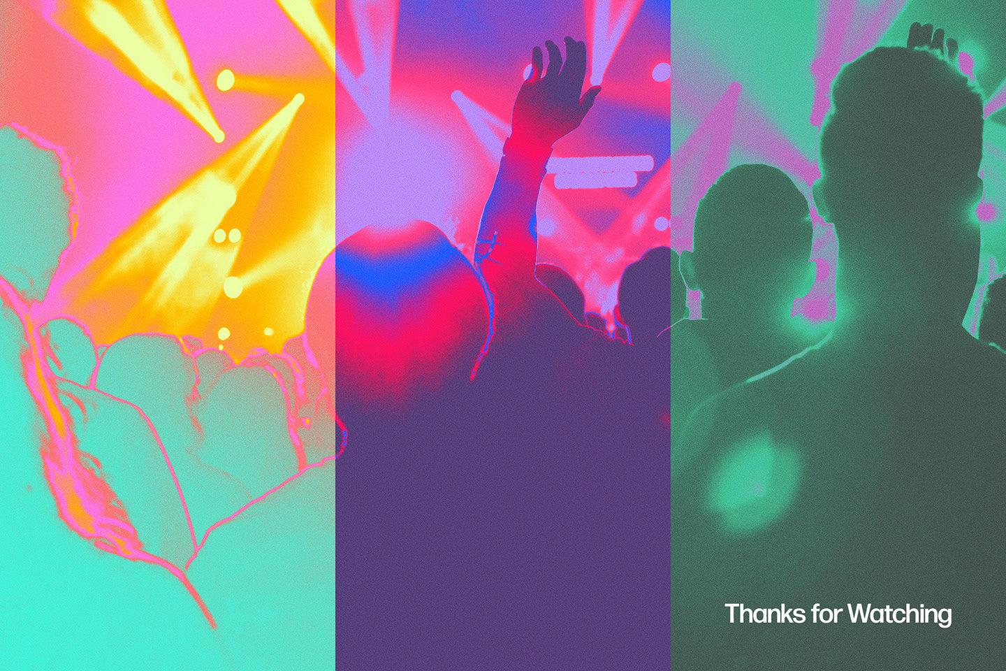 Acid House Photoshop Effect