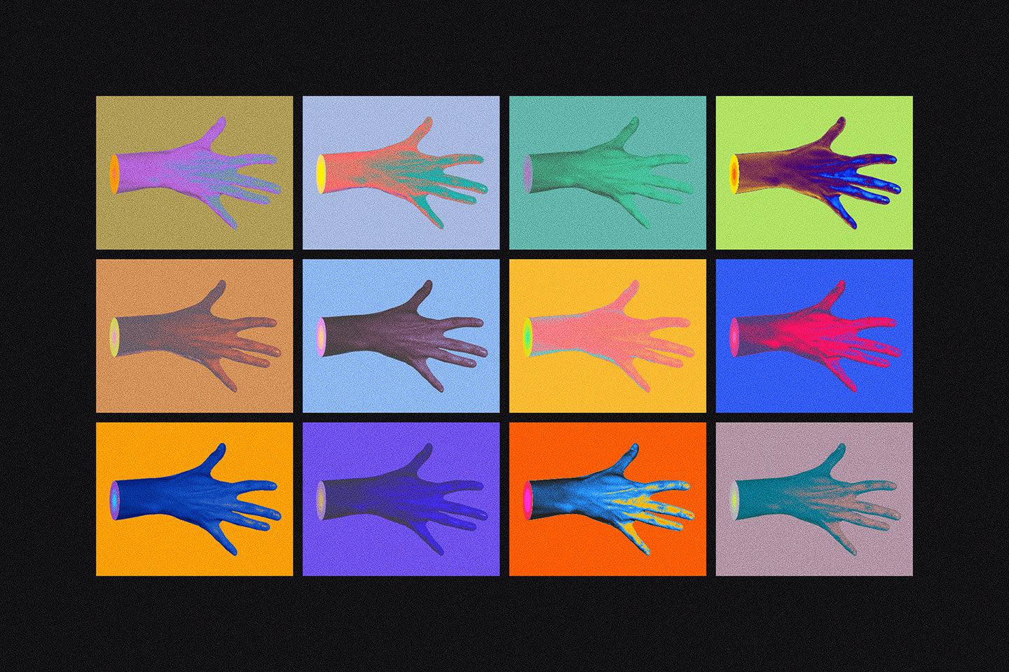 Acid House Photoshop Effect