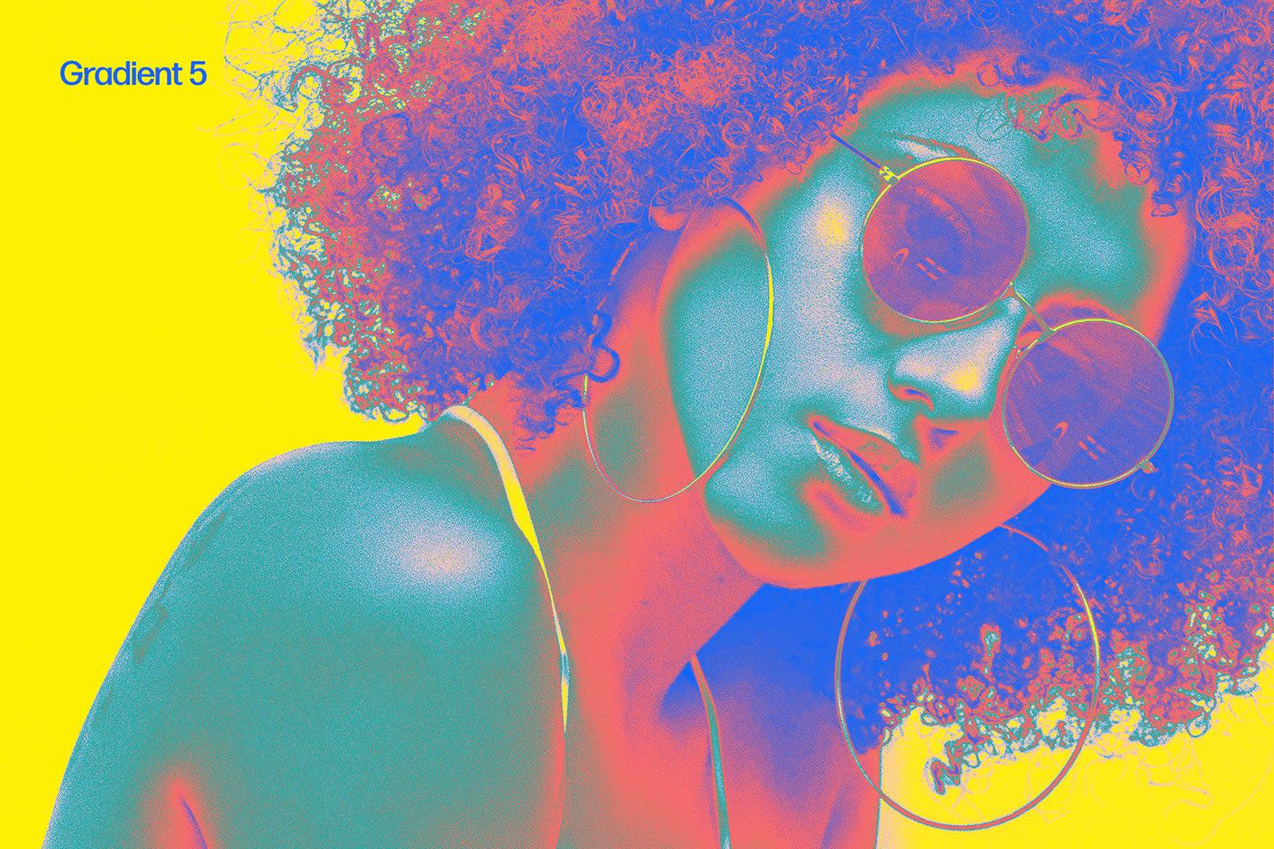 Acid House Photoshop Effect