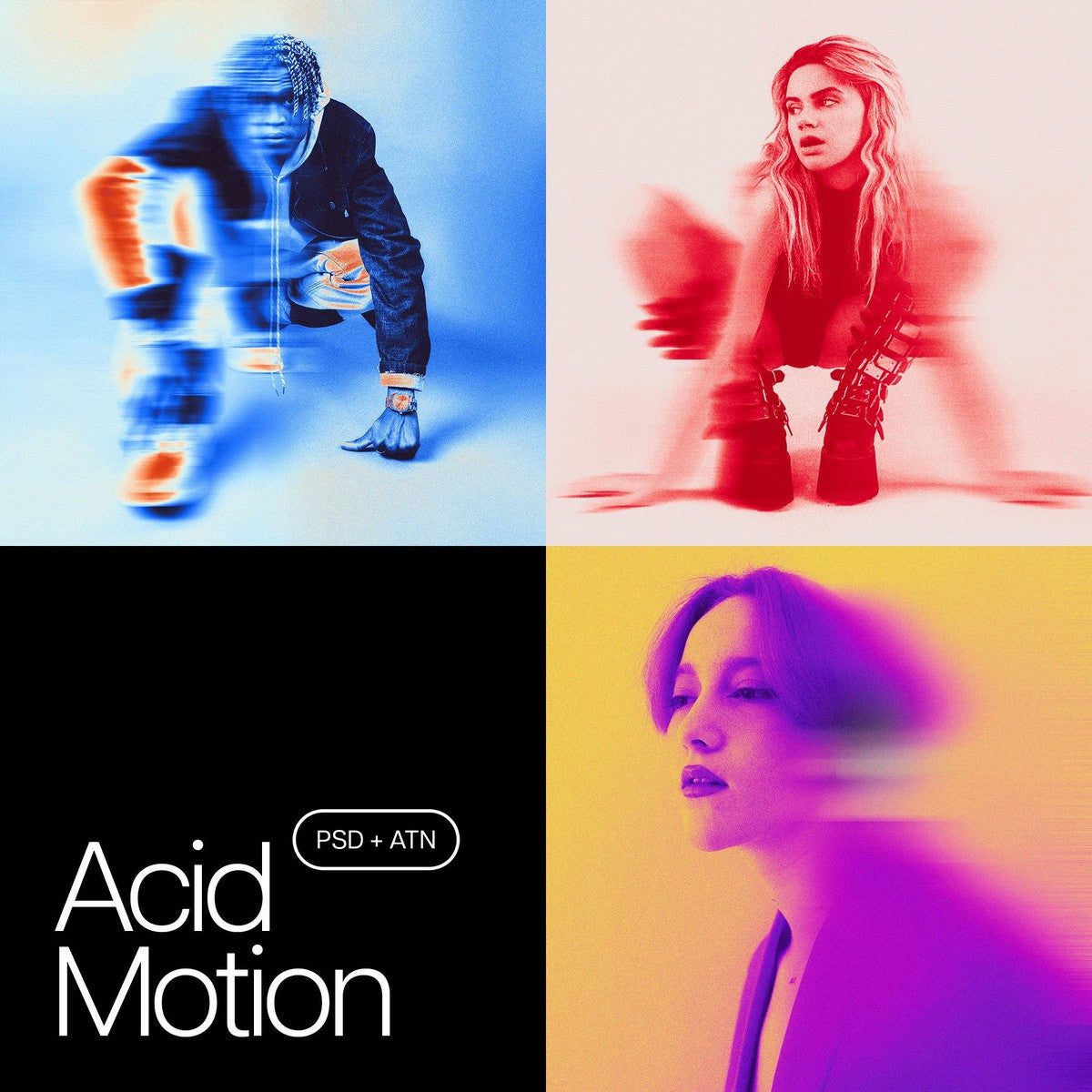 Acid Motion Photoshop Kit