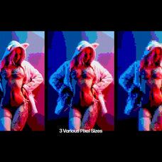 Acid Pixel Art Effect