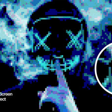 Acid Pixel Art Effect