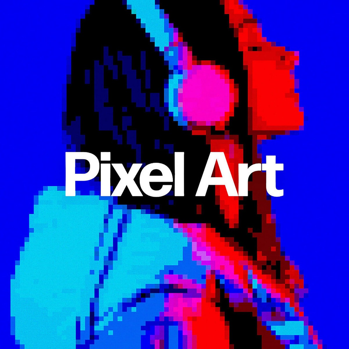Acid Pixel Art Effect
