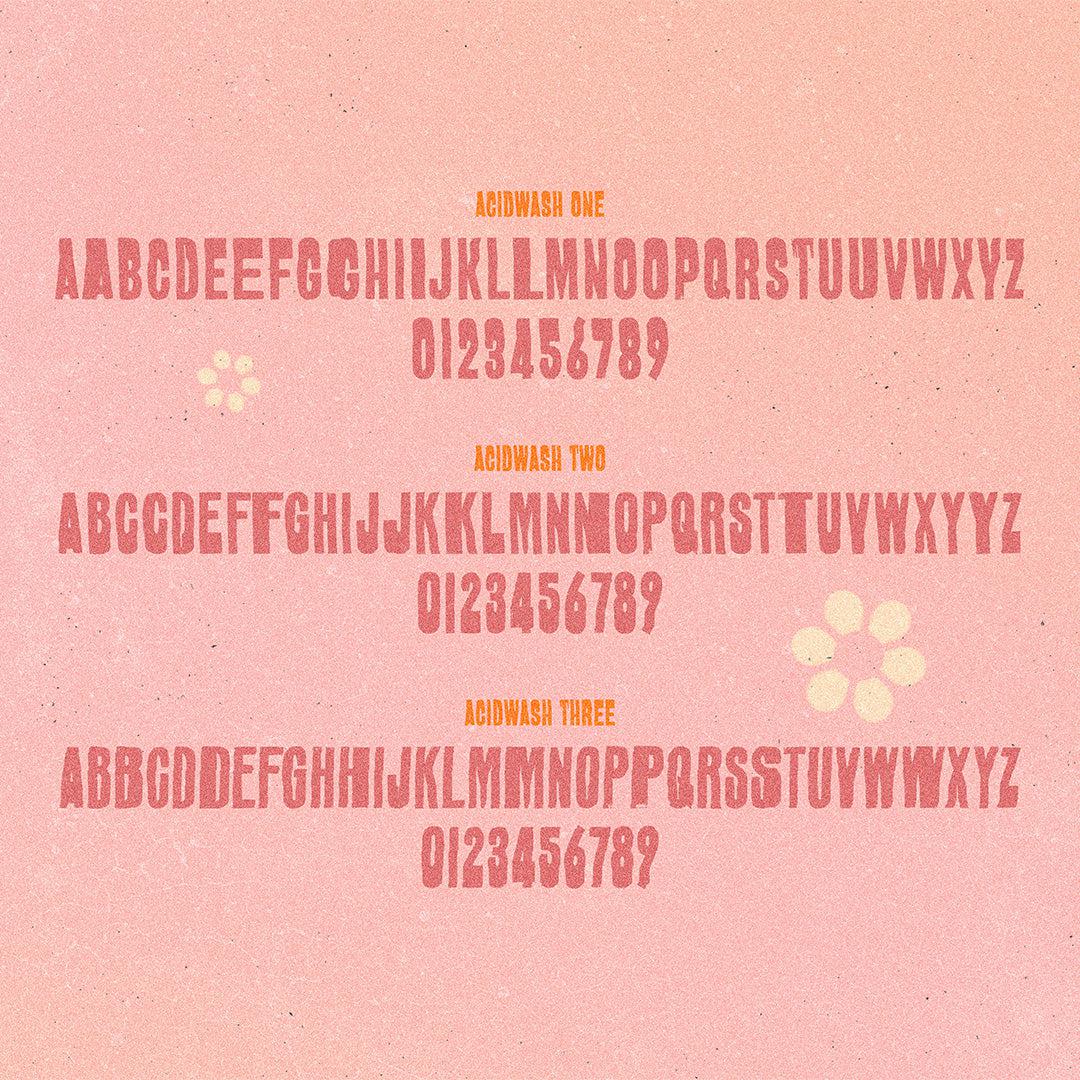 ACIDWASH Font