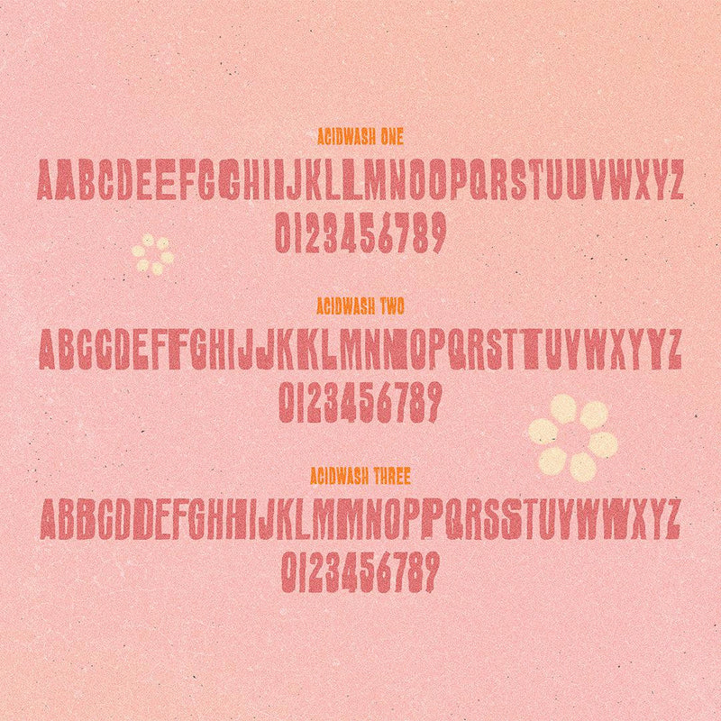 ACIDWASH Font