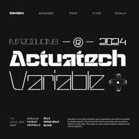 Actuatech Variable Font