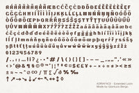 Adriaface - Italian riviera font